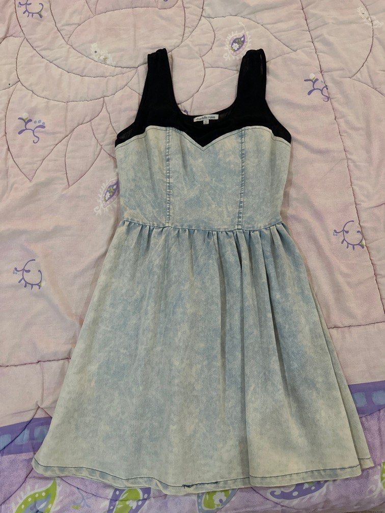 Charlotte russe shop denim dress