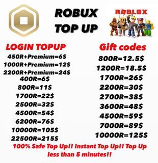 Affordable roblox code For Sale, In-Game Products
