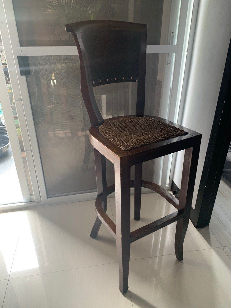 Classic High Chair -Hardwood (Category: Chairs) located in Manila. Submitted by jkdee22 (Listing ID 1254668606, Image 1). Description: RFS: Decluttering to free up some space.