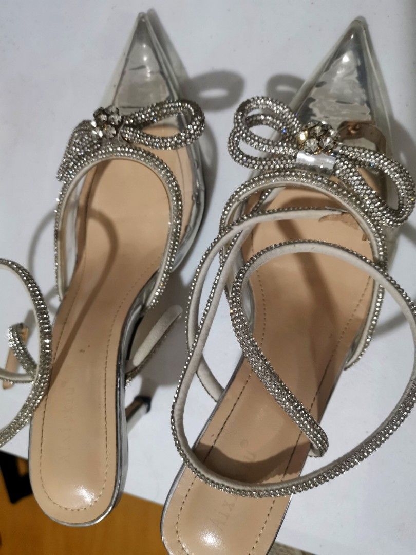 Perspex heels size 9 discount