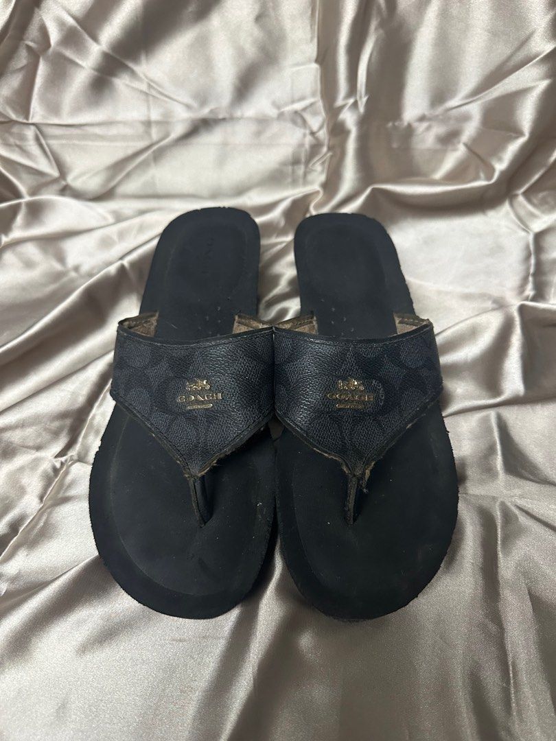 Coach janice flip flops on sale