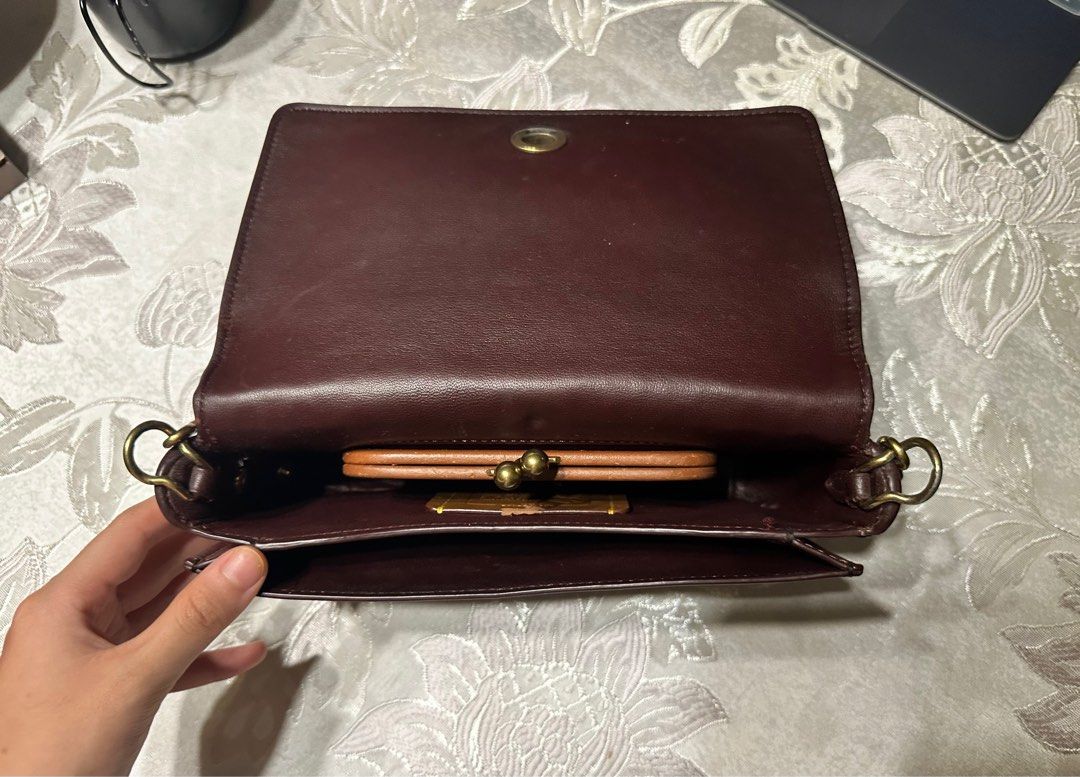 Coach signature embossed new arrivals leather