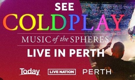 COLDPLAY PERTH 18/19  NOVEMBER 2023