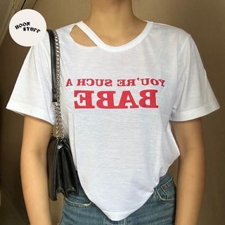 COLORBOX CROPTOP T-SHIRT KAOS CROP ATASAN WANITA