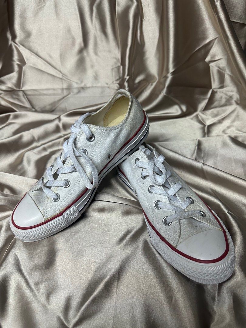Used deals white converse