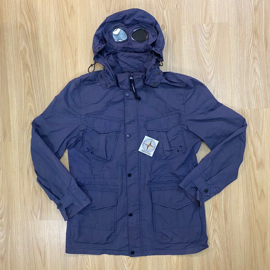 Navy blue cp company jacket best sale