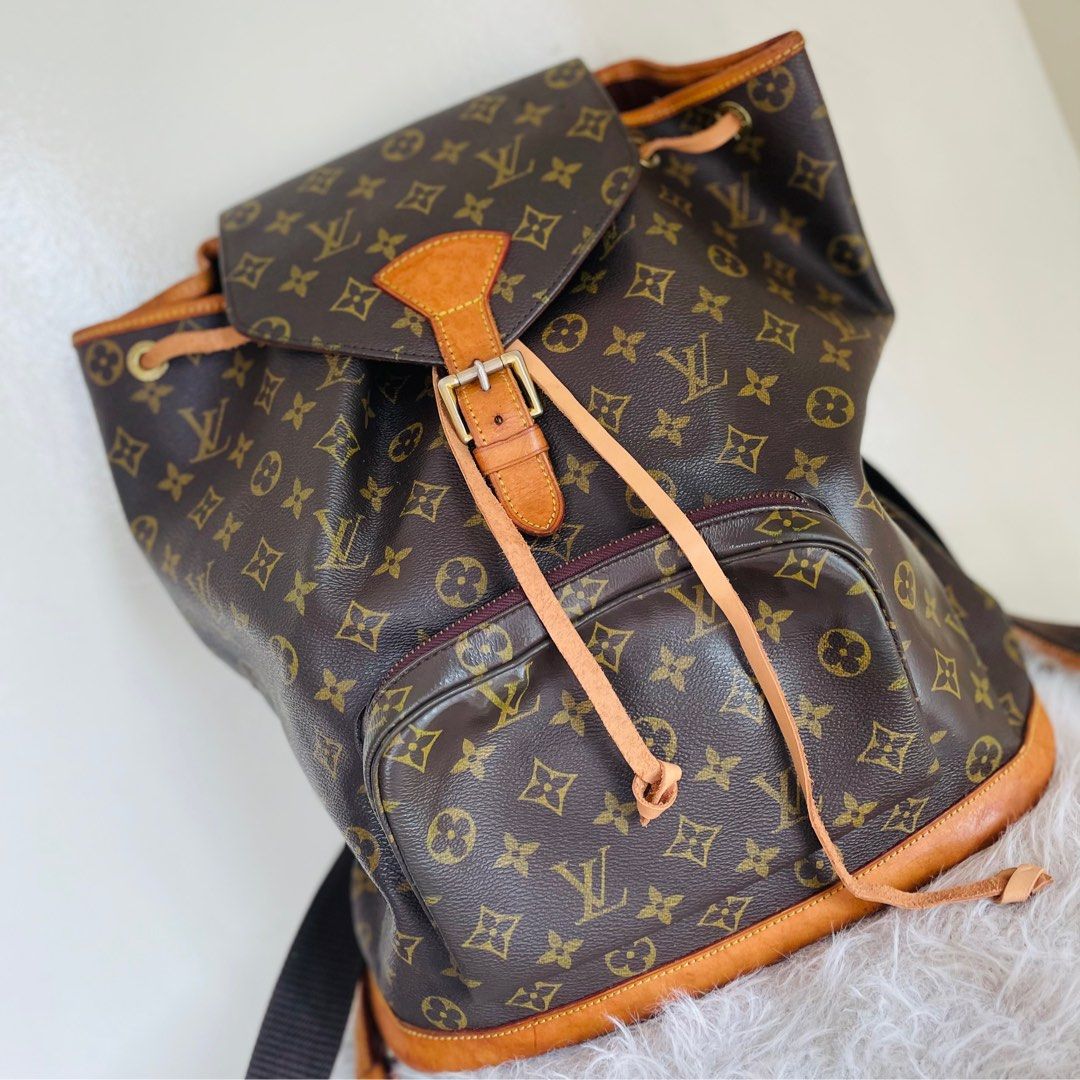 Rare Louis Vuitton Montsouris PM size Backpack, Luxury, Bags & Wallets on  Carousell