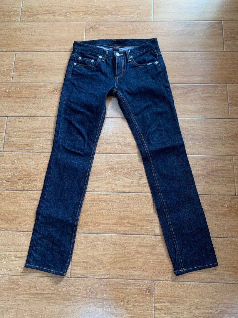 Dark Blue Flared Fit Jeans - KHL CLOTHING COMPANY