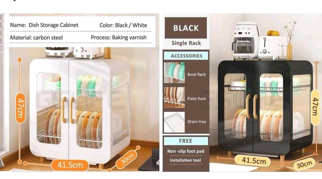 Dish Storage Cabinet (Category: Food Organization & Storage) located in Manila. Submitted by bongsy999mall (Listing ID 1254820596, Image 1). Description: Location: Binondo Price Posted Cash On Delivery Gcash Payment Lalamove Delivery.