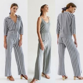 Duma Bente Pants in Grey // Celana Knit Wanita
