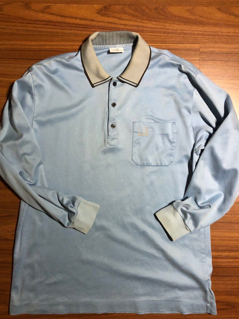 Dunhill Sport Collar shirt, Men's Fashion, Tops & Sets, Tshirts & Polo