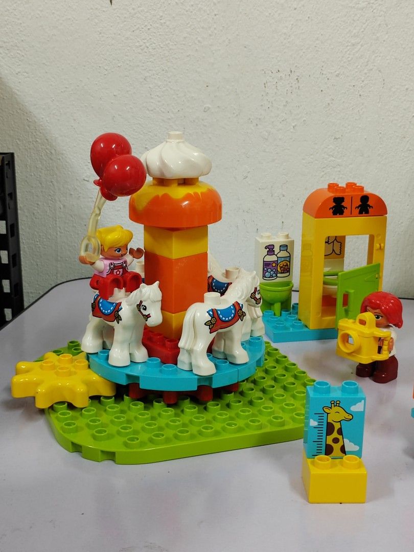Duplo lego 10840 Town Big Fun Fair complete set, Hobbies & Toys, Toys ...