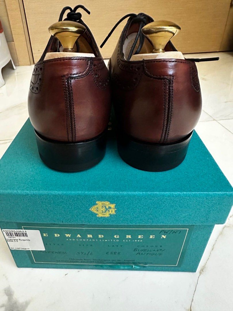 Edward Green Inverness *UK 5.5*, 男裝, 鞋, 西裝鞋- Carousell