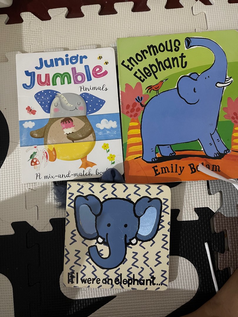 Elephant Bundle Board Books, Hobbies & Toys, Books & Magazines ...