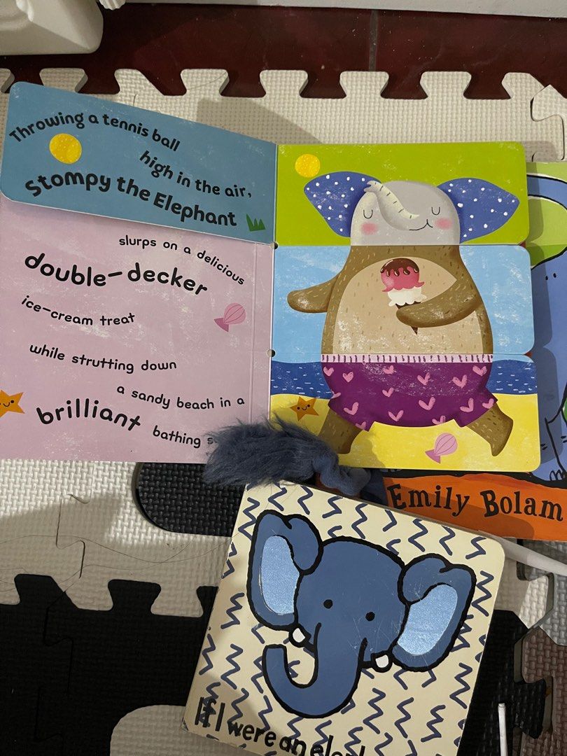 Elephant Bundle Board Books, Hobbies & Toys, Books & Magazines ...