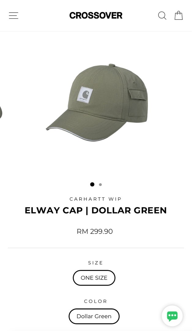 Elway Cap Carhartt, Men's Fashion, Watches & Accessories, Cap & Hats on