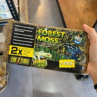 EXO TERRA Exoterra Forest Moss Tropical Terrarium Substrate for Reptile Reptiles Frogs & co CLEARANCE