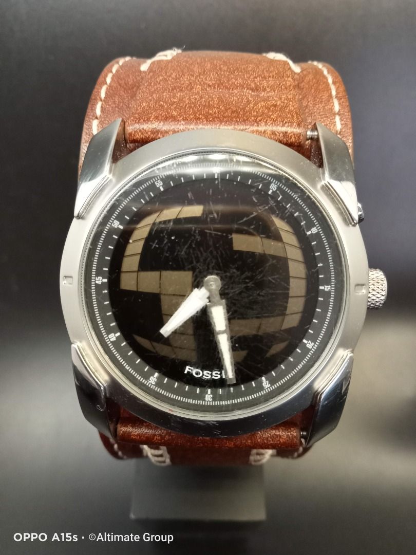 Fossil oversized watch deals