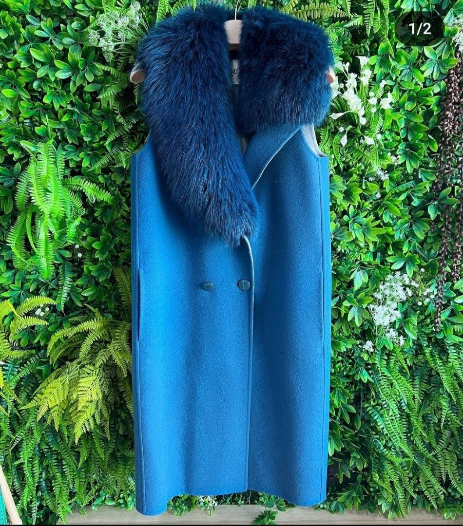 Fendi fox fur coat store
