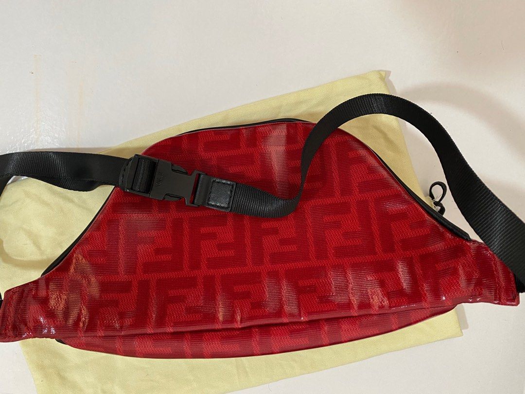 Fendi Glazed Leather Beltbag (Category: Luxury Bags & Wallets) located in Manila. Submitted by dripdistrict (Listing ID 1254682329, Image 2). Description: Twice Used Original Fendi With Code Excellent Condition No issue Like new Condition What you see is what you get Loc Manila MOP Gcash Or meet Up around Manila .