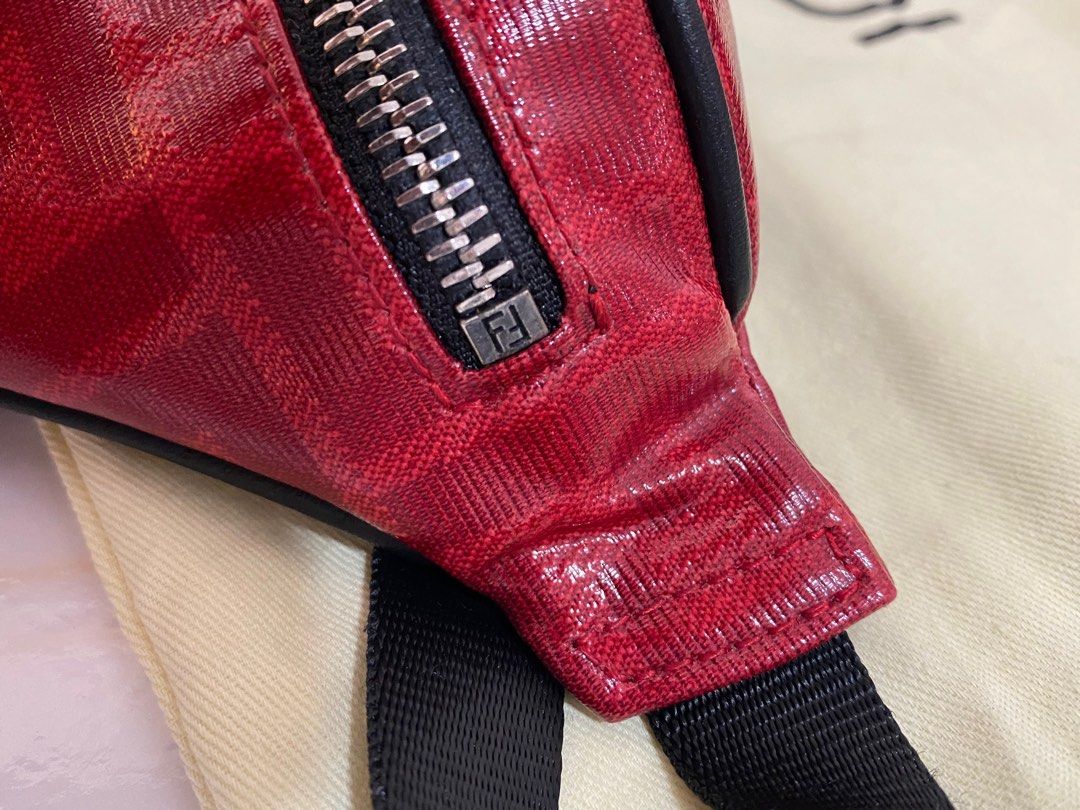 Fendi Glazed Leather Beltbag (Category: Luxury Bags & Wallets) located in Manila. Submitted by dripdistrict (Listing ID 1254682329, Image 3). Description: Twice Used Original Fendi With Code Excellent Condition No issue Like new Condition What you see is what you get Loc Manila MOP Gcash Or meet Up around Manila .