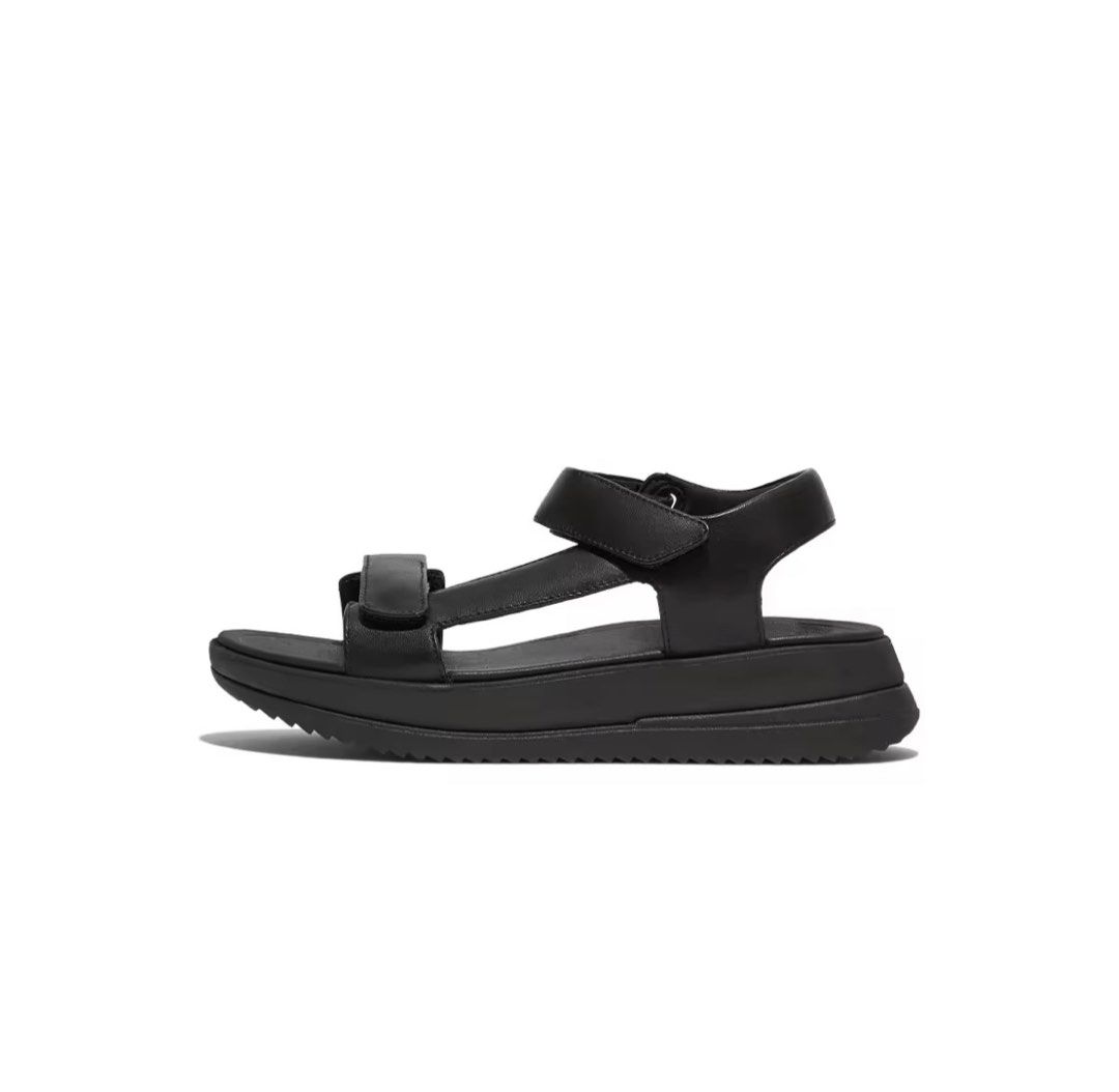 All black cheap womens sandals