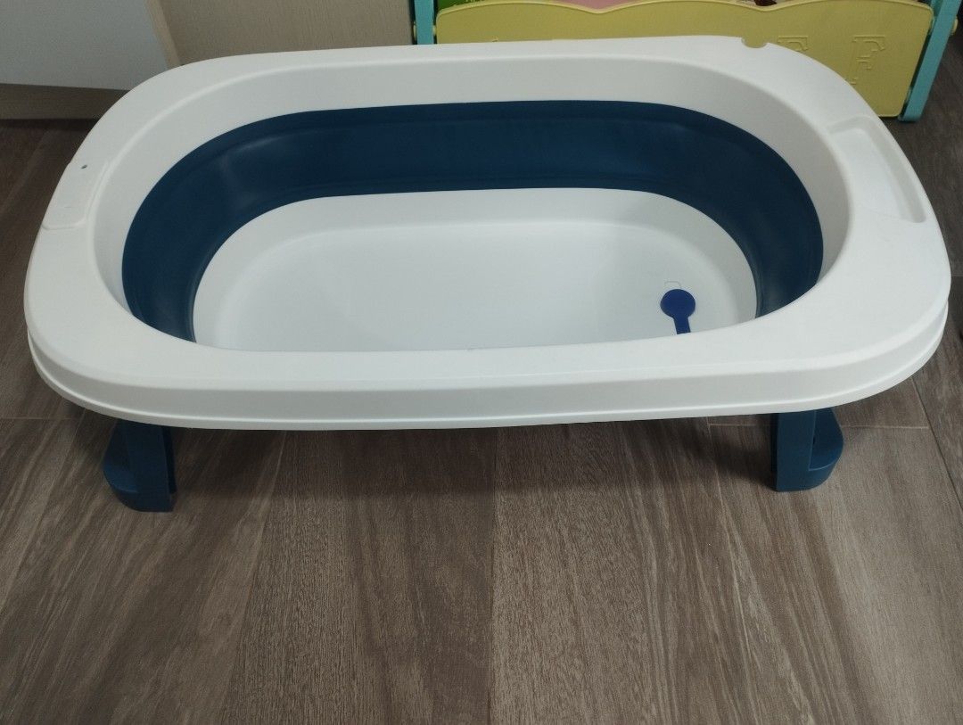 Foldable Baby Bathtub Babies Kids Bathing Changing Bathtub