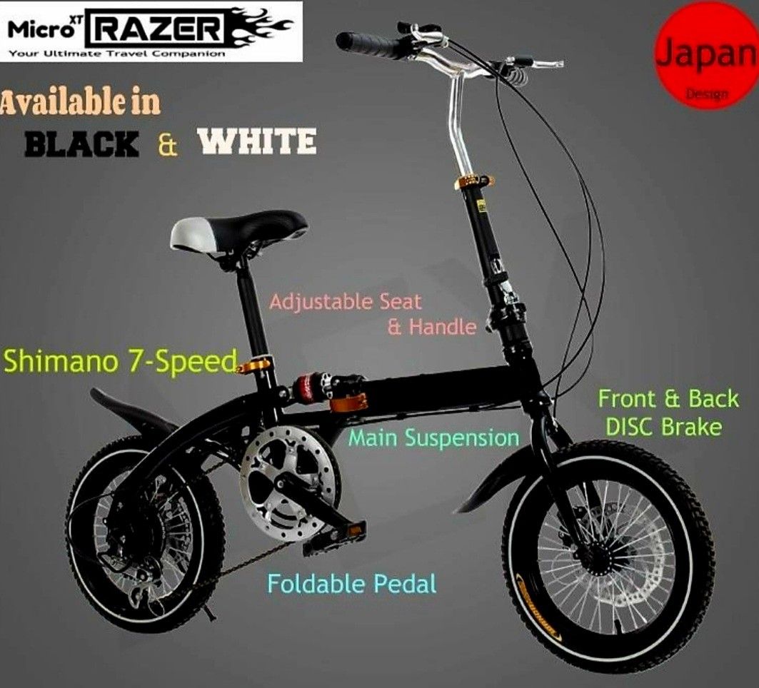 Foldable Bicycle Micro XT Razer 16