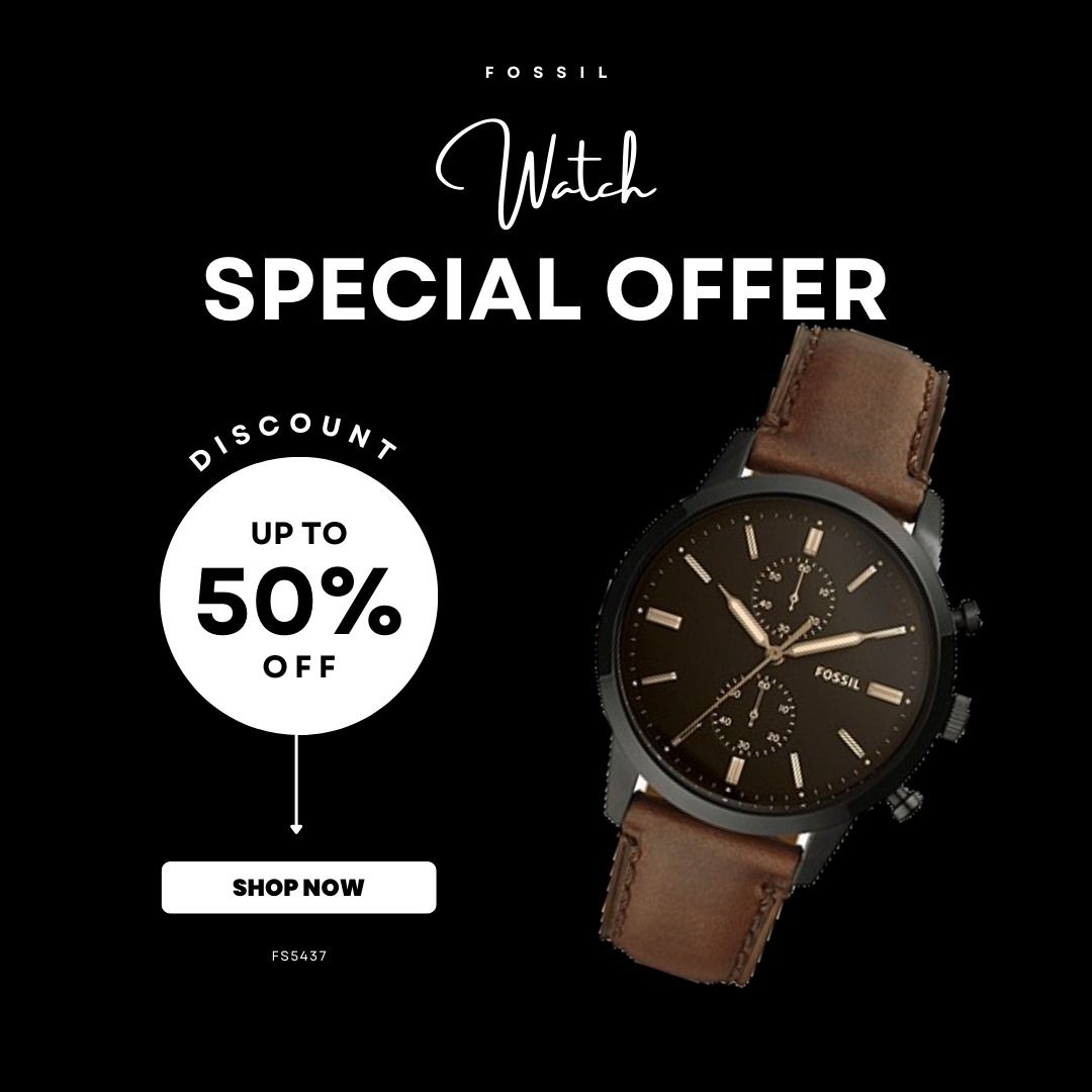 Fossil online townsman fs5437