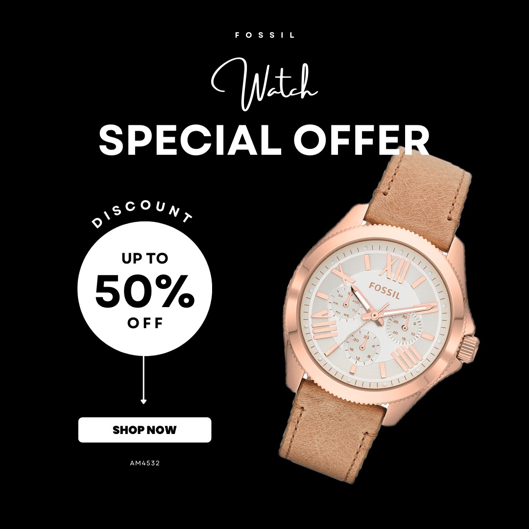 Ready Stock Fossil Leather Women s Watch Cecile Multifunction AM4532 Jam tangan Wanita Women s Fashion Watches Accessories Watches on Carousell