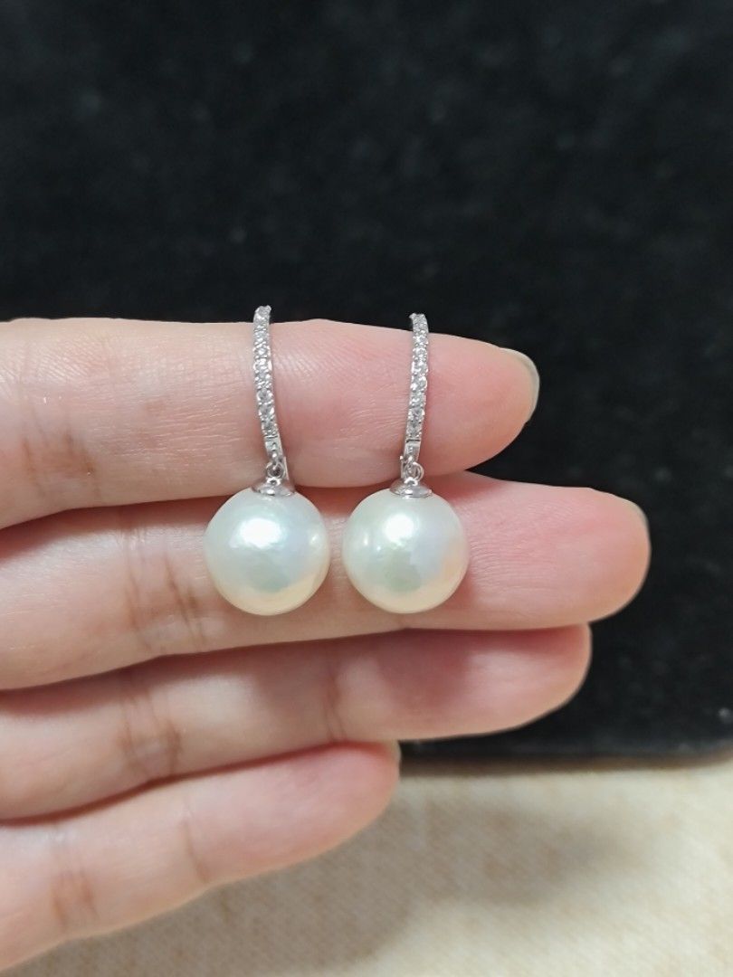 Freshwater pearl cheap earrings
