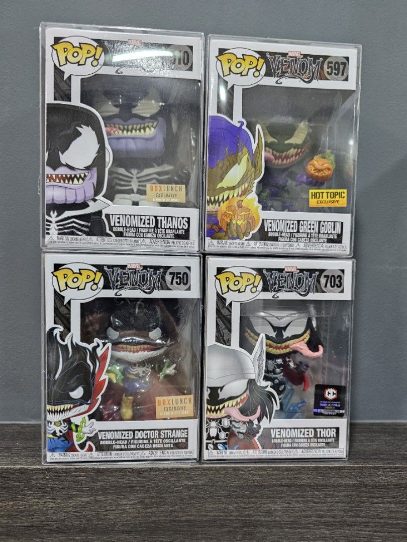 Funko Pop - Venomized Funkos, Hobbies & Toys, Toys & Games on Carousell