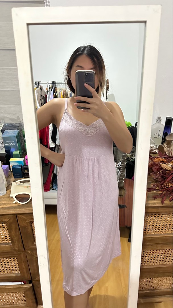 Gap on sale nursing nightgown