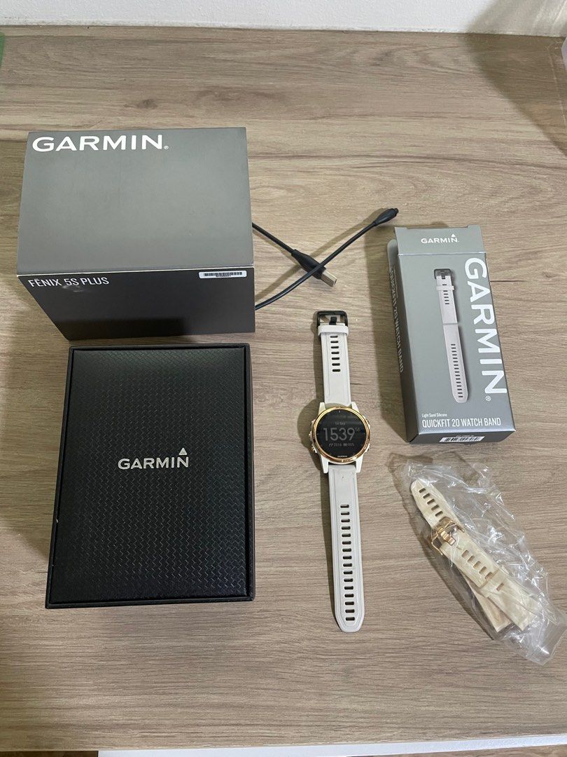 Garmin fenix 5s plus rose sale