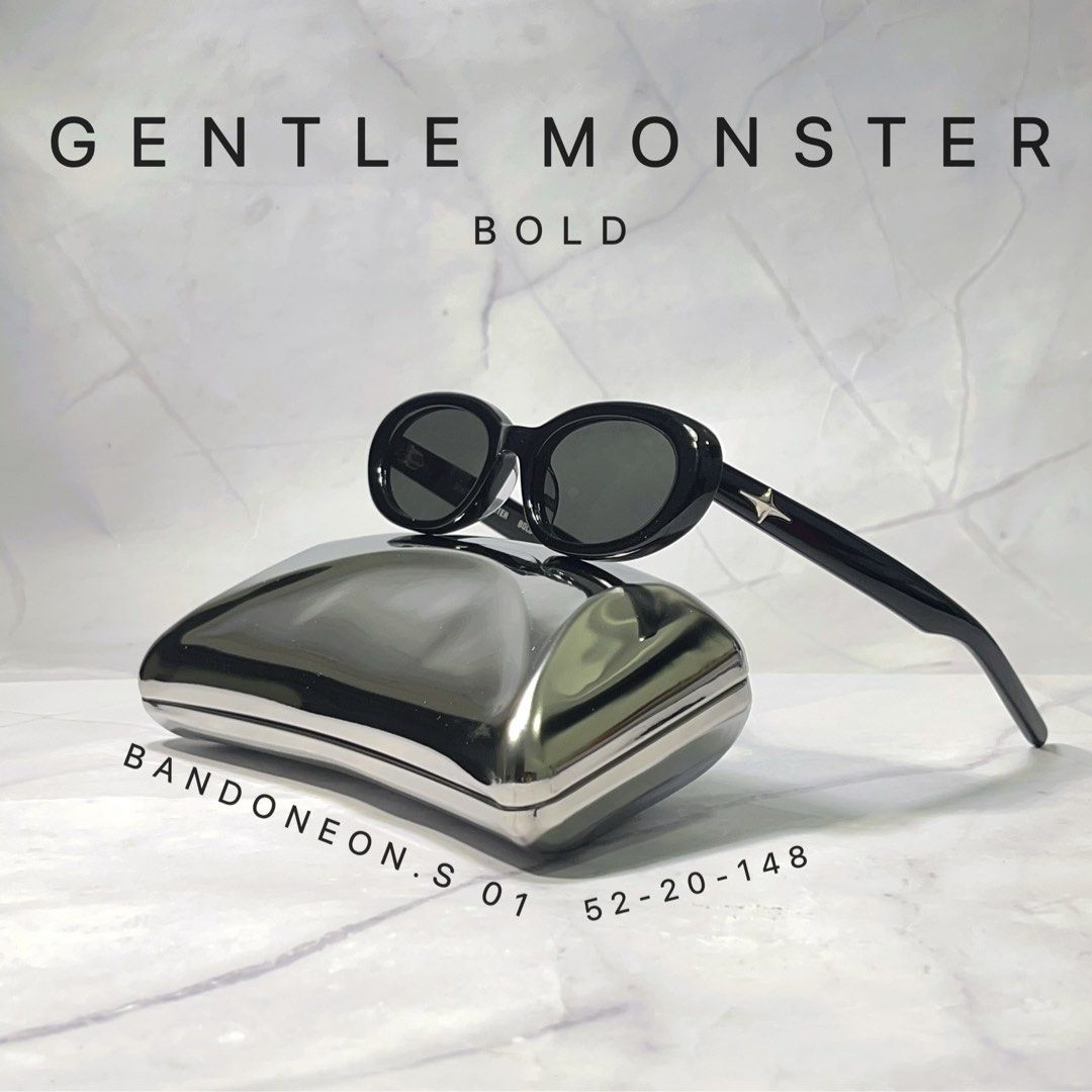 Gentle Monster BOLD GENTLE MONSTER BOLD メガネ シルバー 2025 BOLD