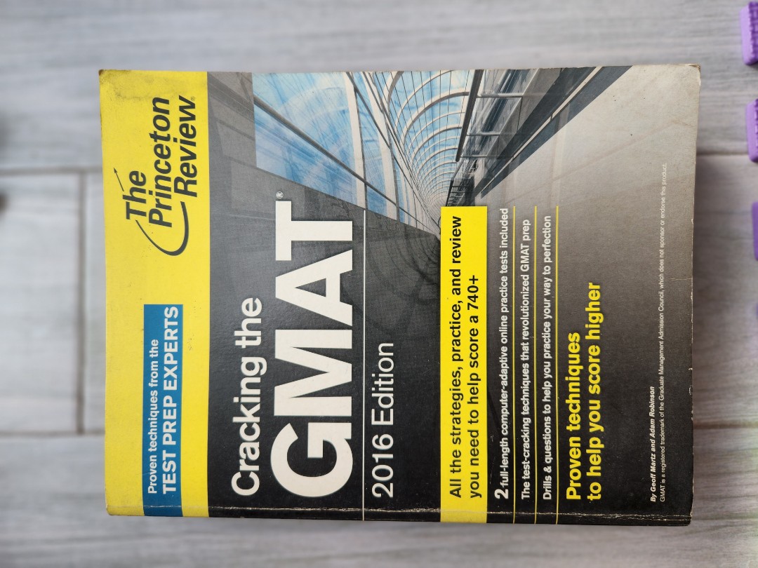 GMAT　Books　Review,　Books　The　Assessment　Princeton　Magazines,　Hobbies　Toys,　on　Carousell