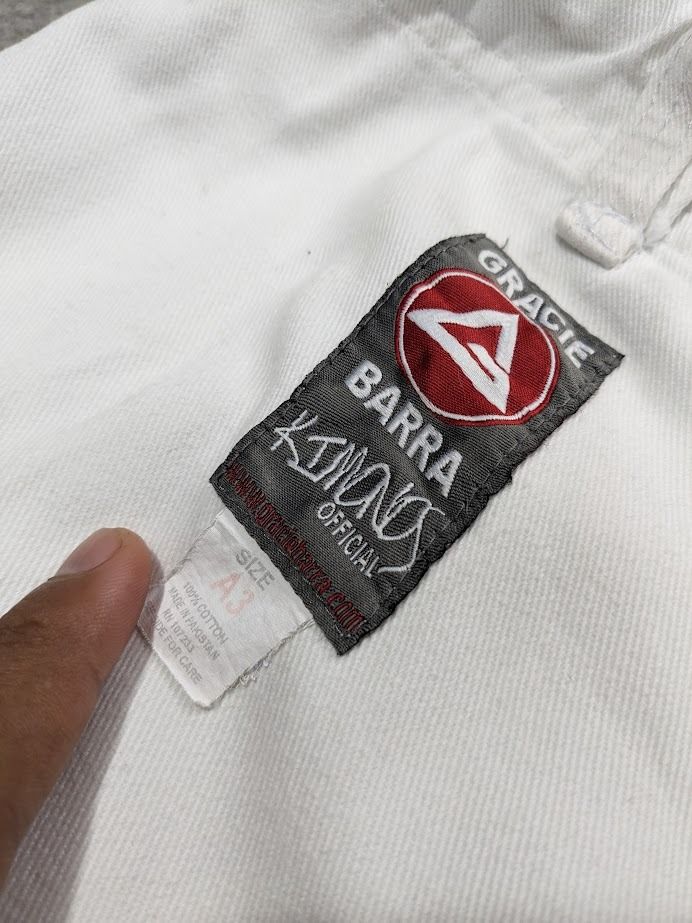 Kimono de Jiu-Jitsu GLORY MKS Combat White