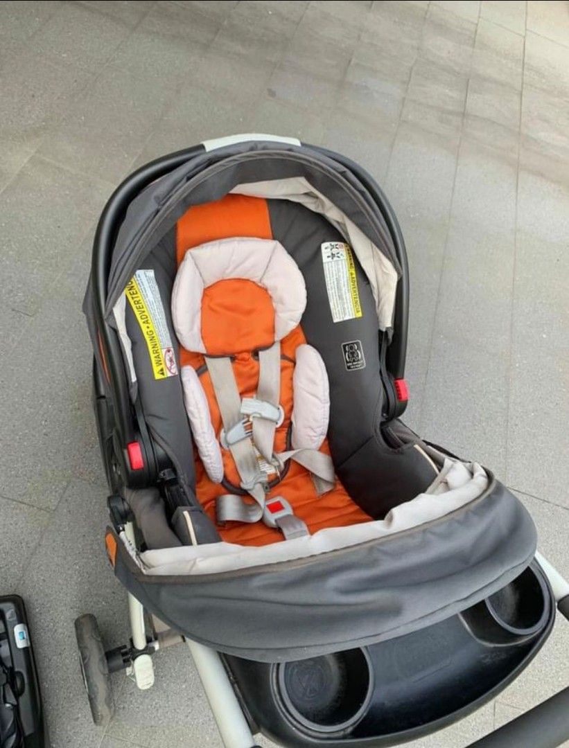 Graco fastaction fold stroller and infant car seat deals travel system