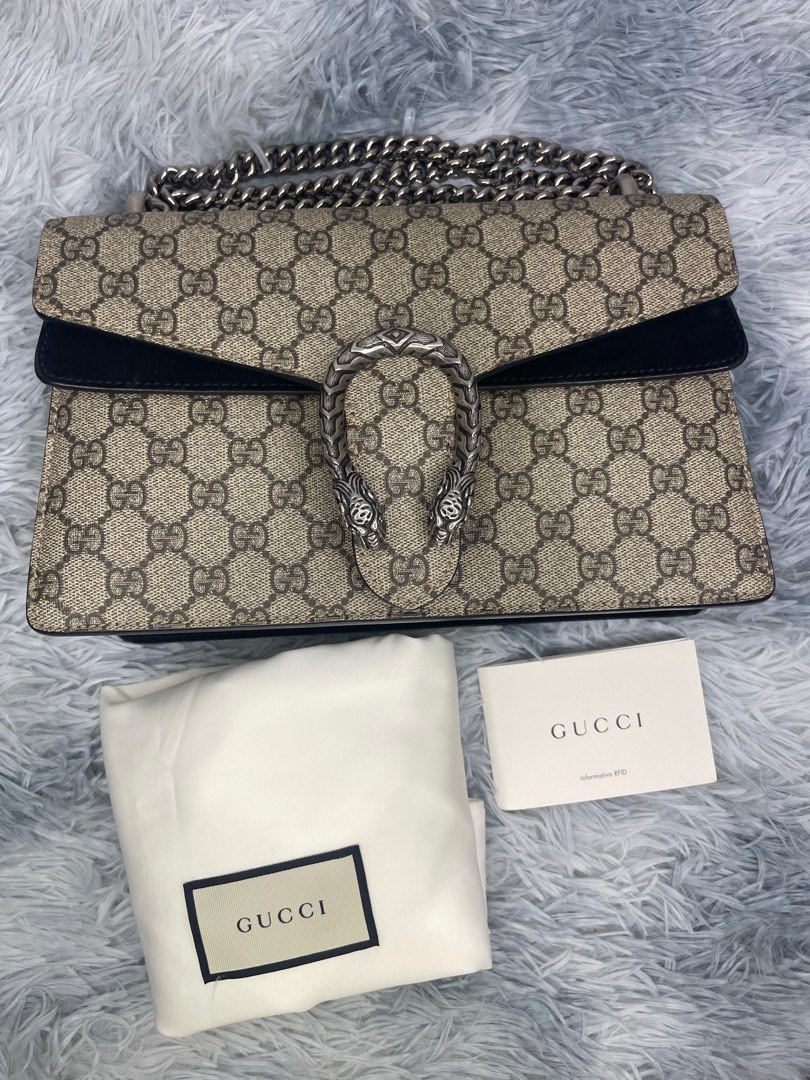 Gucci Dionysus Small with Entrupy Certificate of Authenticity Luxury
