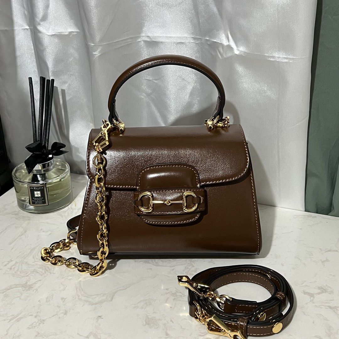 Gucci Horsebit 1955 Small Shoulder Bag, Luxury, Bags & Wallets on Carousell