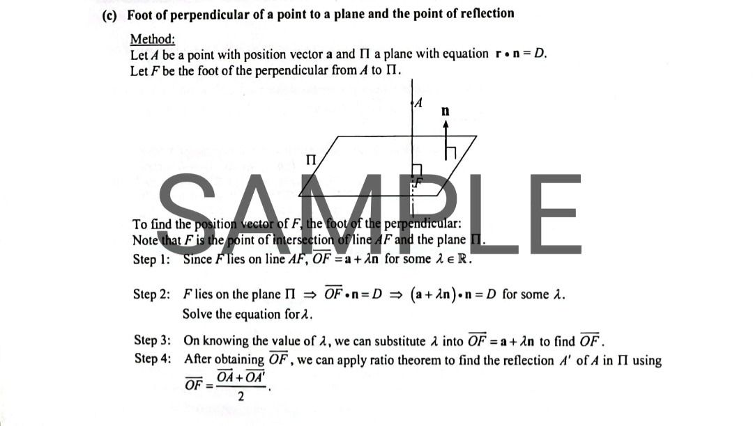 H2 A Level Math Notes (Summary + Cheatsheet), Hobbies & Toys, Books ...