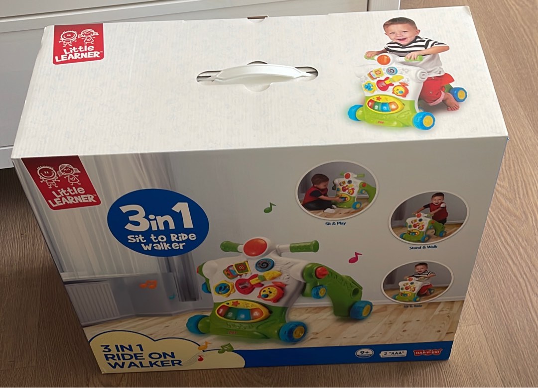 Little learner 3 in 1 ride on walker sale