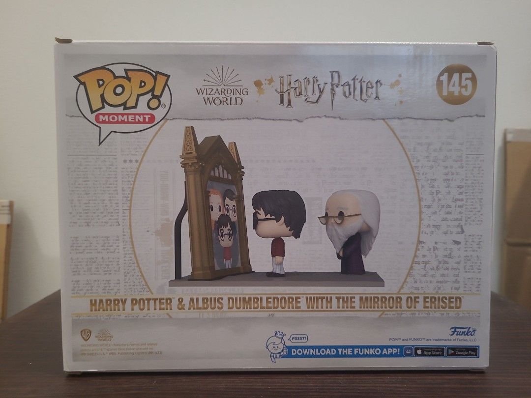 Harry Potter & Albus Dumbledore with The Mirror of Erised - figurine POP  145 POP! Harry Potter