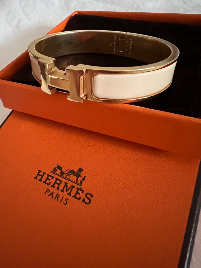 Hermes Click H, Women's Fashion, Jewelry & Organisers, Bracelets on ...