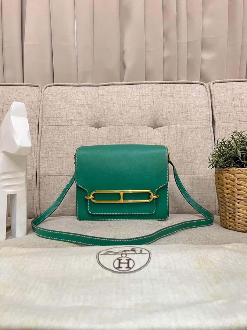 hermes roulis green