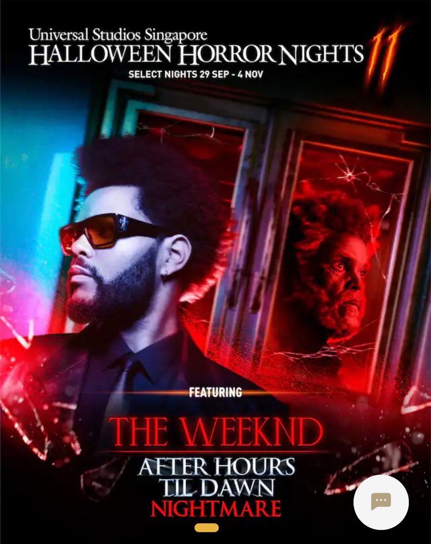 HHN 2023 Ticket 27 Oct (Peak) x1, Tickets & Vouchers, Event Tickets