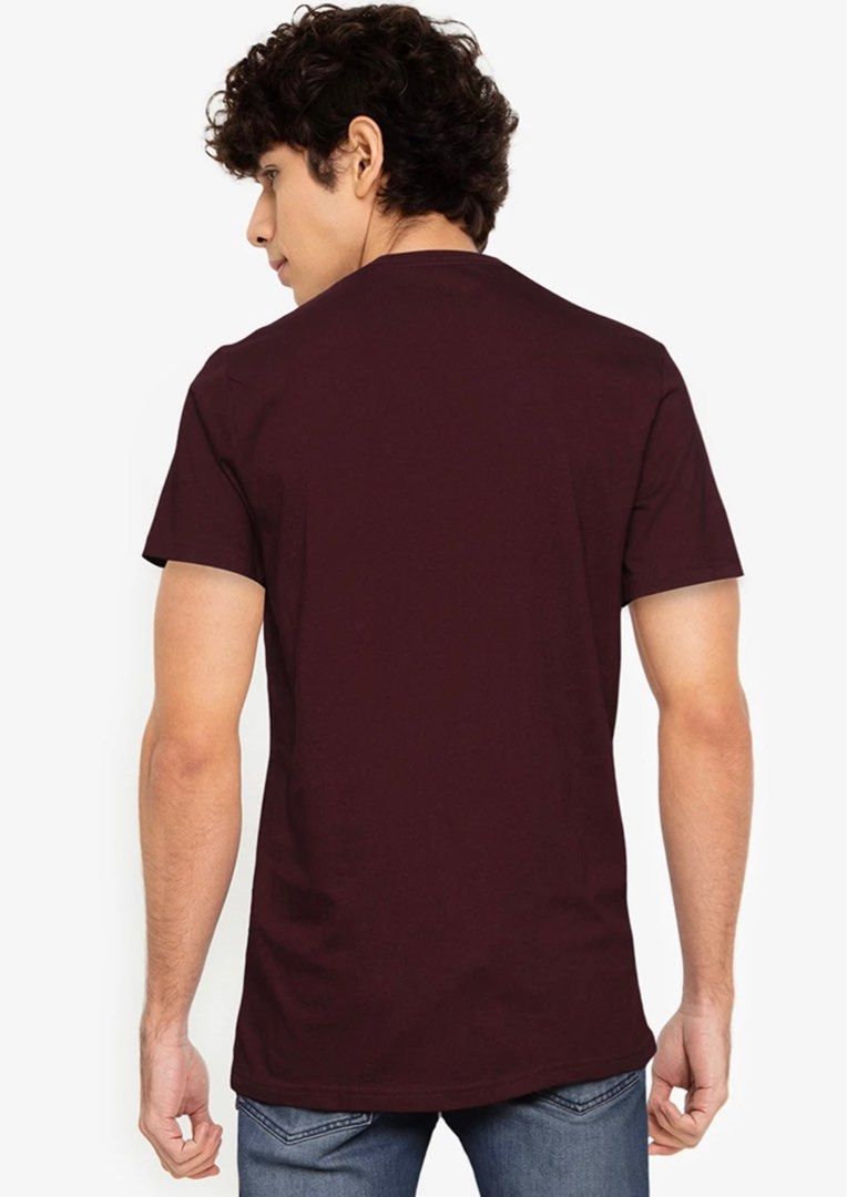 Hollister red store t shirt
