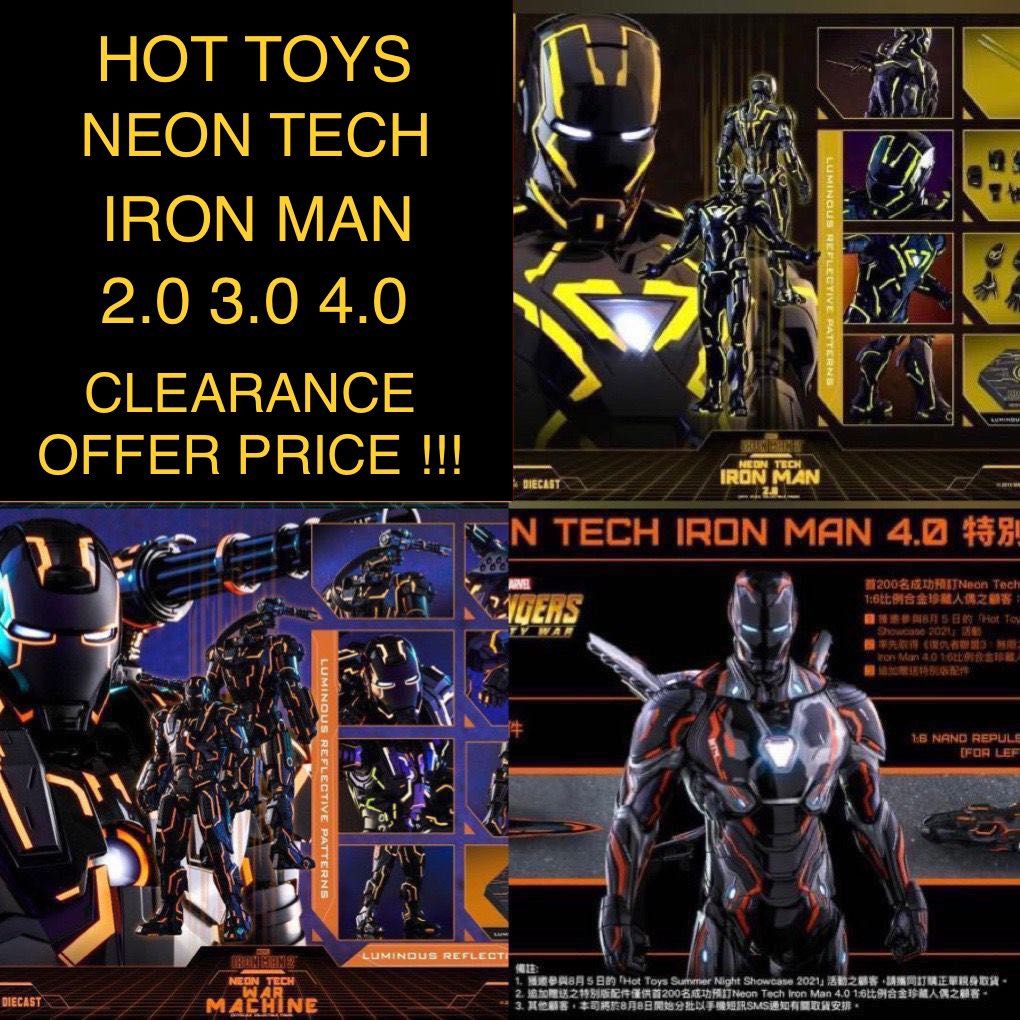 Iron man clearance neon tech 2.0