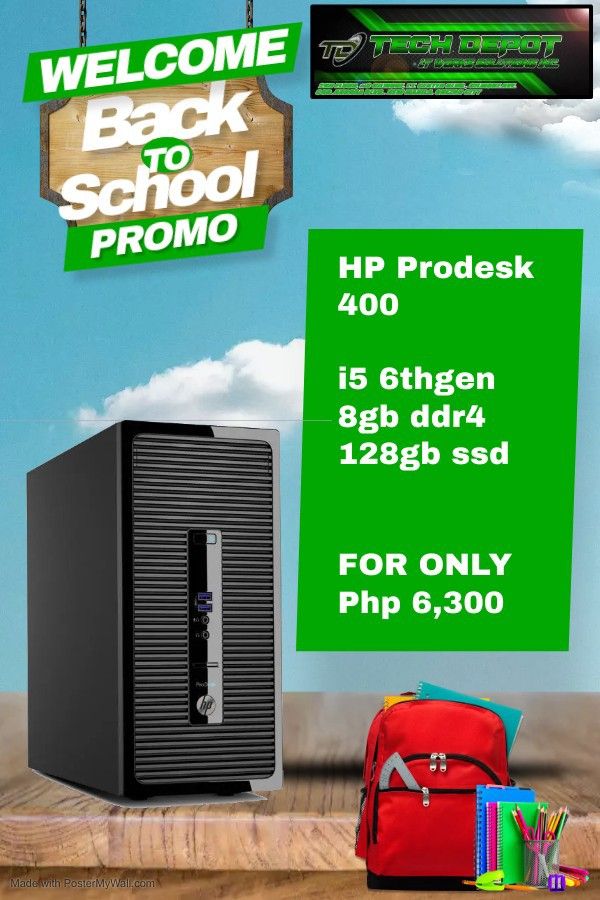 HP prodesk (Category: Desktops) located in Quezon City. Submitted by monasa (Listing ID 1254788301, Image 1). Description: refurbished.
