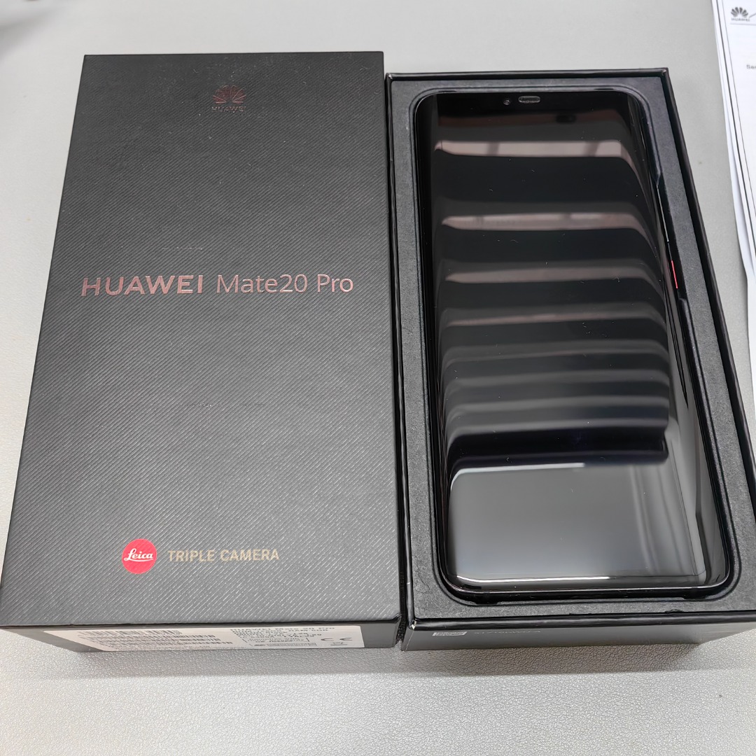 Vitre arrière Huawei Mate 20 Pro Noir